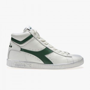 Zapatillas Altas Diadora Game Mujer Verde | MZGBNWV-43