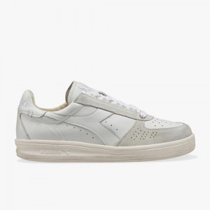 Zapatillas Bajas Diadora B. Elite Hombre Blancas | KRNXUWL-63