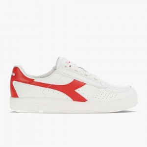 Zapatillas Bajas Diadora B. Elite Mujer Rojas | CDNBGPH-75