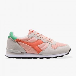 Zapatillas Bajas Diadora Camaro Mujer Rosas | PZIYFXO-32