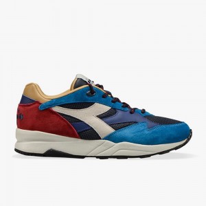 Zapatillas Bajas Diadora Eclipse Hombre Azules | DBLGCOR-45