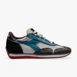 Zapatillas Bajas Diadora Equipe Hombre Gris | BIYCSQU-74