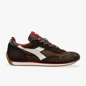 Zapatillas Bajas Diadora Equipe Hombre Marrones | MFJUESW-06