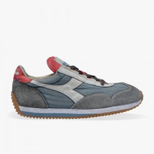 Zapatillas Bajas Diadora Equipe Mujer Azules | OHSIERN-32