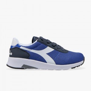 Zapatillas Bajas Diadora Evo Run Niños Azules | OTHYSXD-02