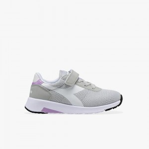 Zapatillas Bajas Diadora Evo Run Niños Gris | YIXPNBJ-45