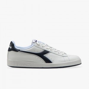 Zapatillas Bajas Diadora Game Hombre Azul Marino | DPHMBVN-31