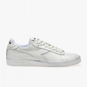 Zapatillas Bajas Diadora Game Hombre Blancas | HCPSXAD-94