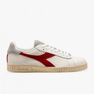 Zapatillas Bajas Diadora Game Hombre Rojas | WTJXCAQ-12