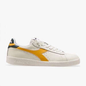 Zapatillas Bajas Diadora Game Mujer Doradas | PTVRKHX-30