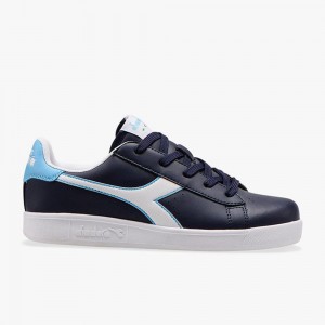 Zapatillas Bajas Diadora Game Niños Azul Marino | TGFKXRJ-83