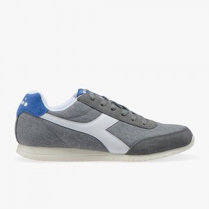 Zapatillas Bajas Diadora Jog Hombre Gris | YZCQSUV-81