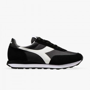 Zapatillas Bajas Diadora Koala Mujer Negras | KDTFHGS-52