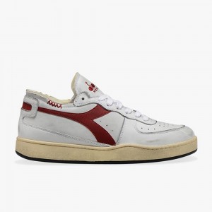 Zapatillas Bajas Diadora MI Basket Hombre Rojas | UATSQBW-89