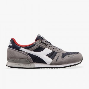 Zapatillas Bajas Diadora Titan Mujer Gris | TUWJBSC-27