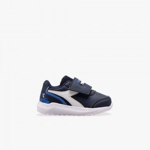 Zapatillas Running Diadora Falcon Niños Azul Marino | SGOYFWT-93