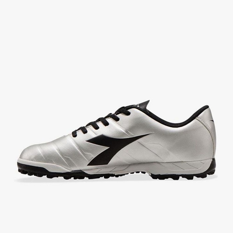 Botas De Fútbol Diadora Pichichi Hombre Plateadas | MRVFSLA-08