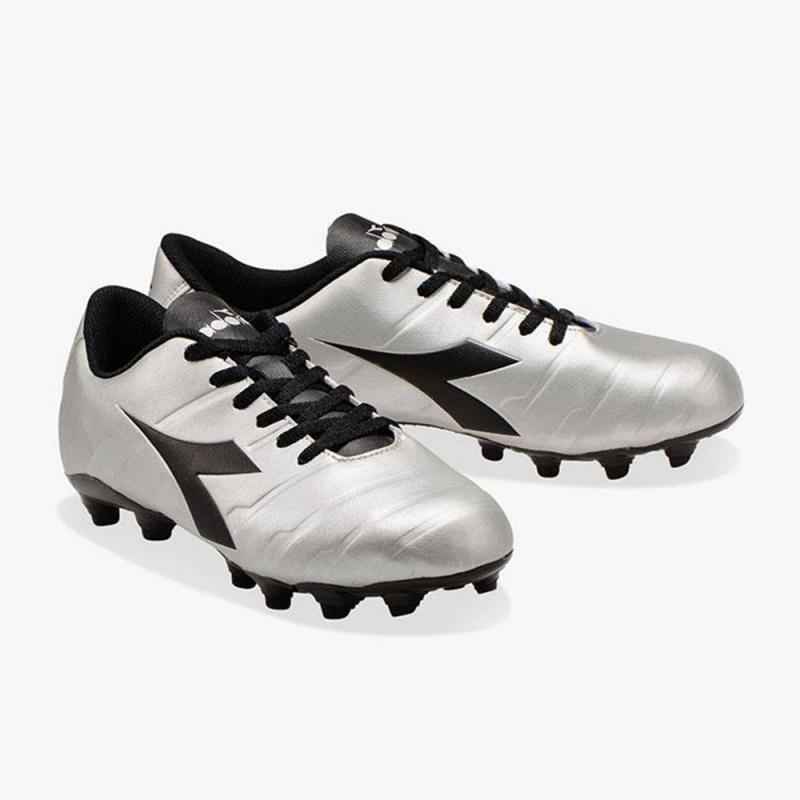 Botas De Fútbol Diadora Pichichi Hombre Plateadas | XICDYEF-04