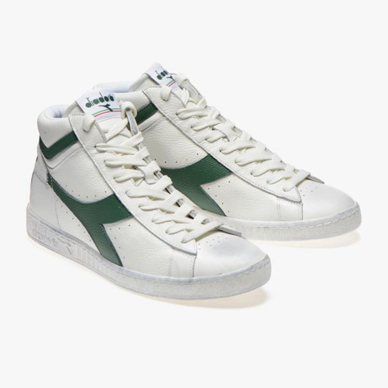 Zapatillas Altas Diadora Game Mujer Verde | MZGBNWV-43