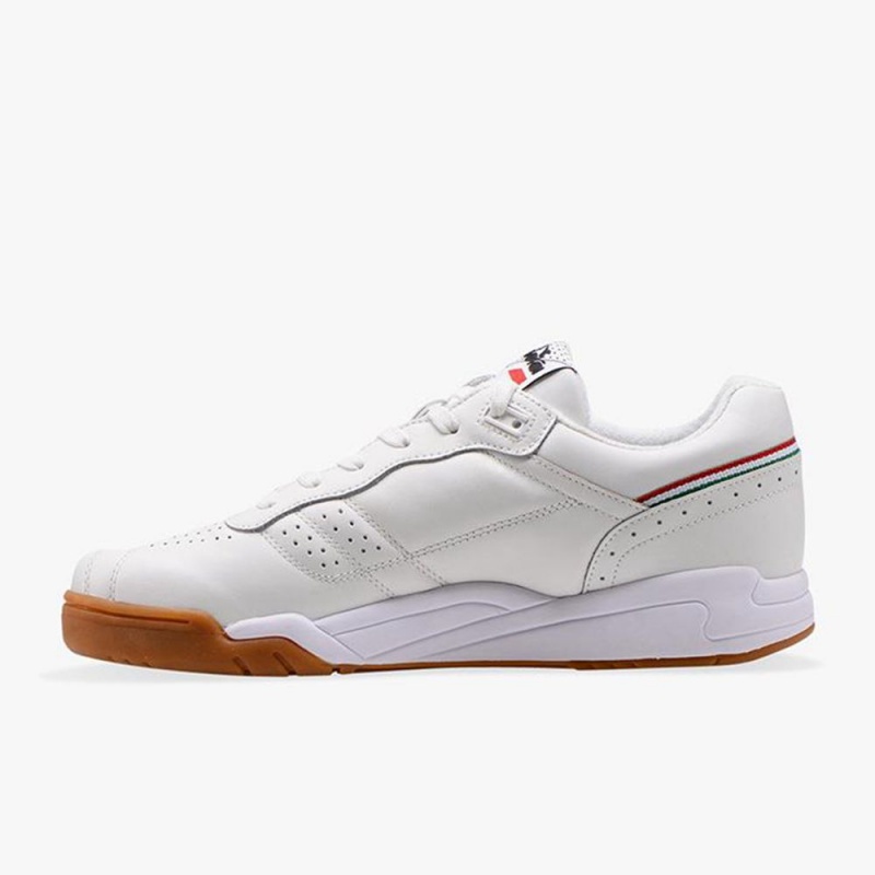 Zapatillas Bajas Diadora Action Mujer Blancas | YOXWFRE-70