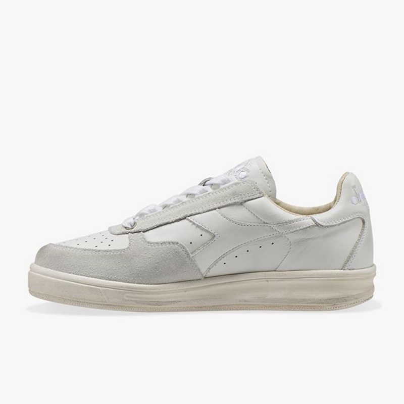 Zapatillas Bajas Diadora B. Elite Hombre Blancas | KRNXUWL-63