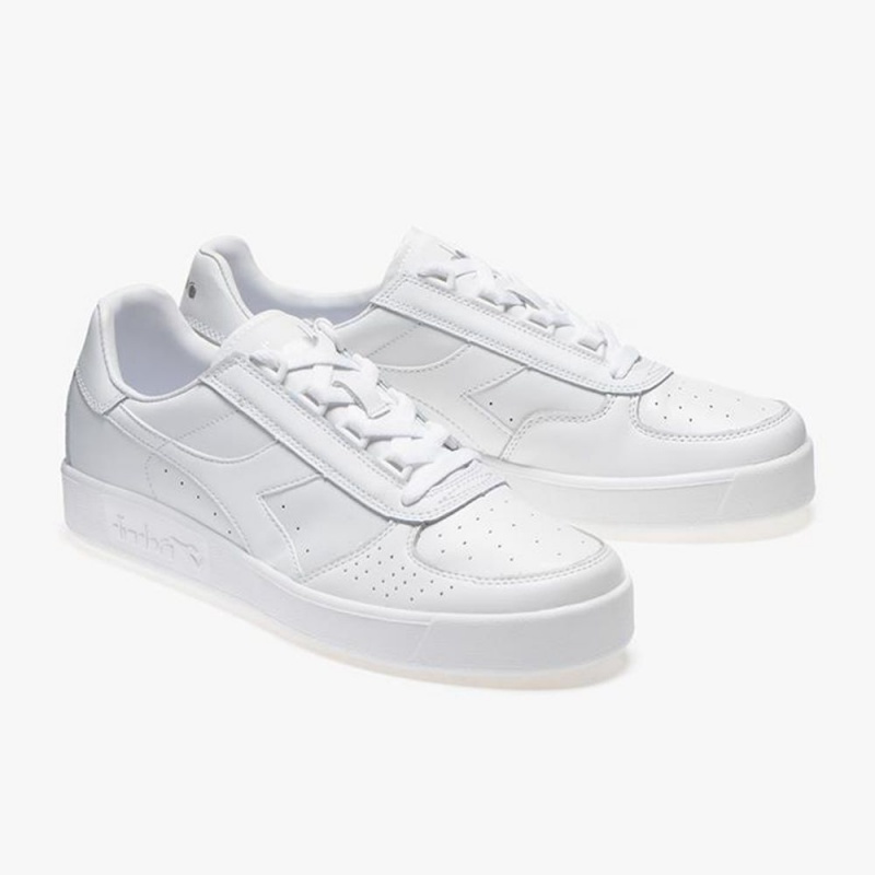 Zapatillas Bajas Diadora B. Elite Hombre Blancas | YNKTXDC-73