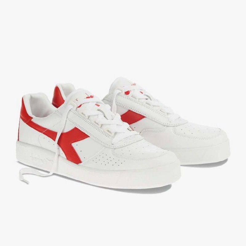 Zapatillas Bajas Diadora B. Elite Hombre Rojas | OWPGDZT-63