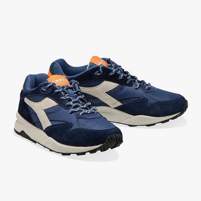 Zapatillas Bajas Diadora Eclipse Hombre Azul Marino | HZUDLXK-51