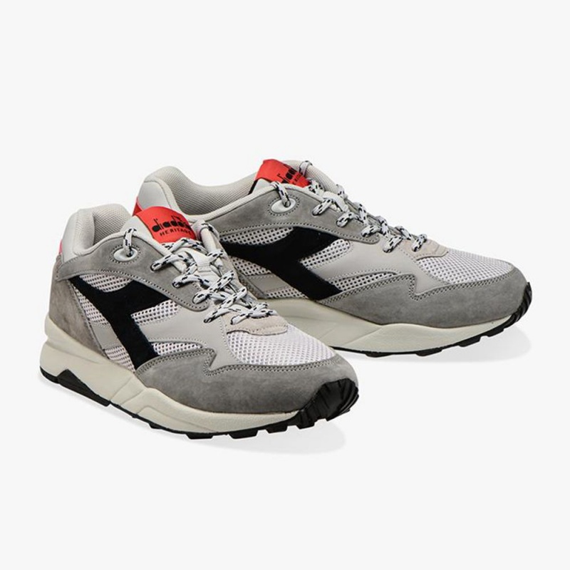 Zapatillas Bajas Diadora Eclipse Hombre Gris | DWSVFGU-57