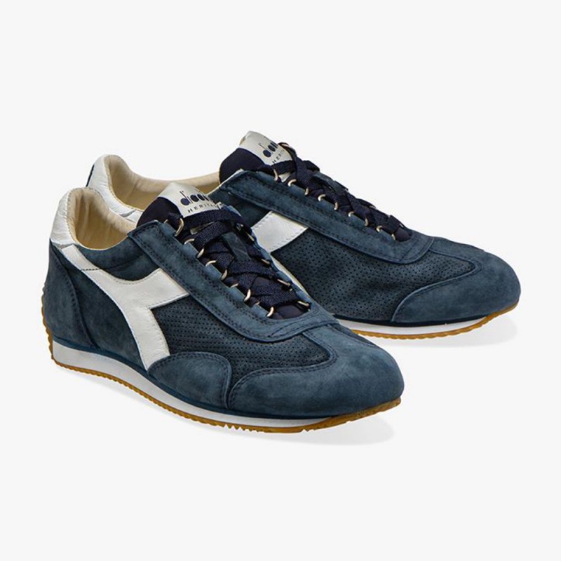 Zapatillas Bajas Diadora Equipe Hombre Azul Marino | WBVZCTN-76