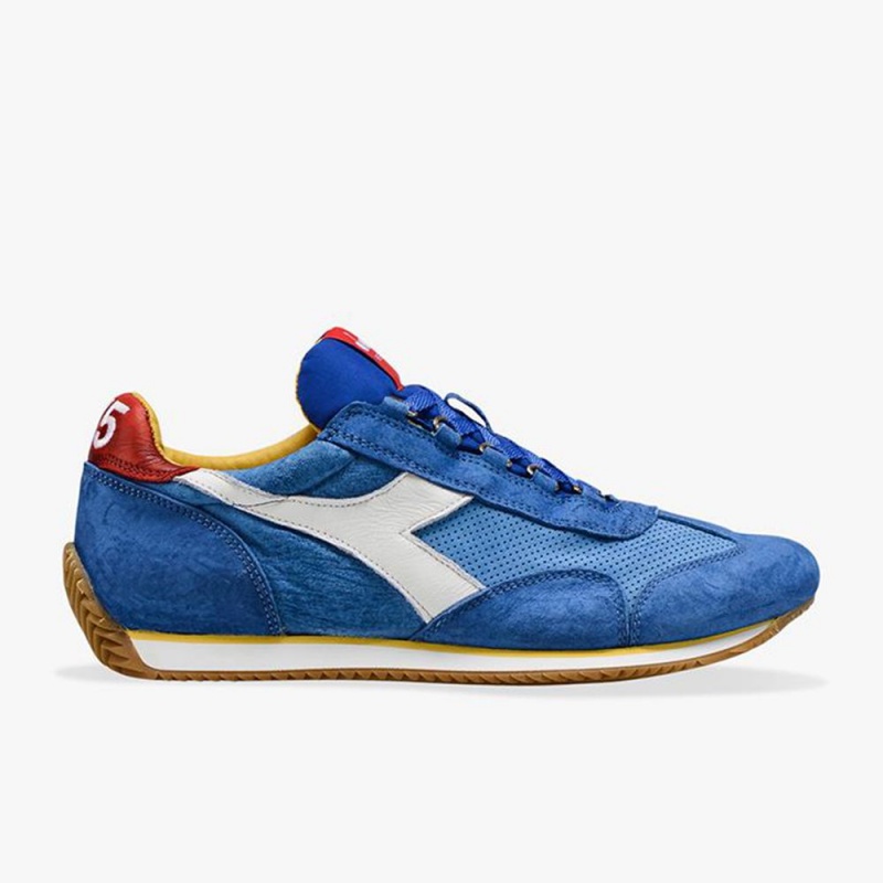 Zapatillas Bajas Diadora Equipe Hombre Azules | NUDHLZI-23