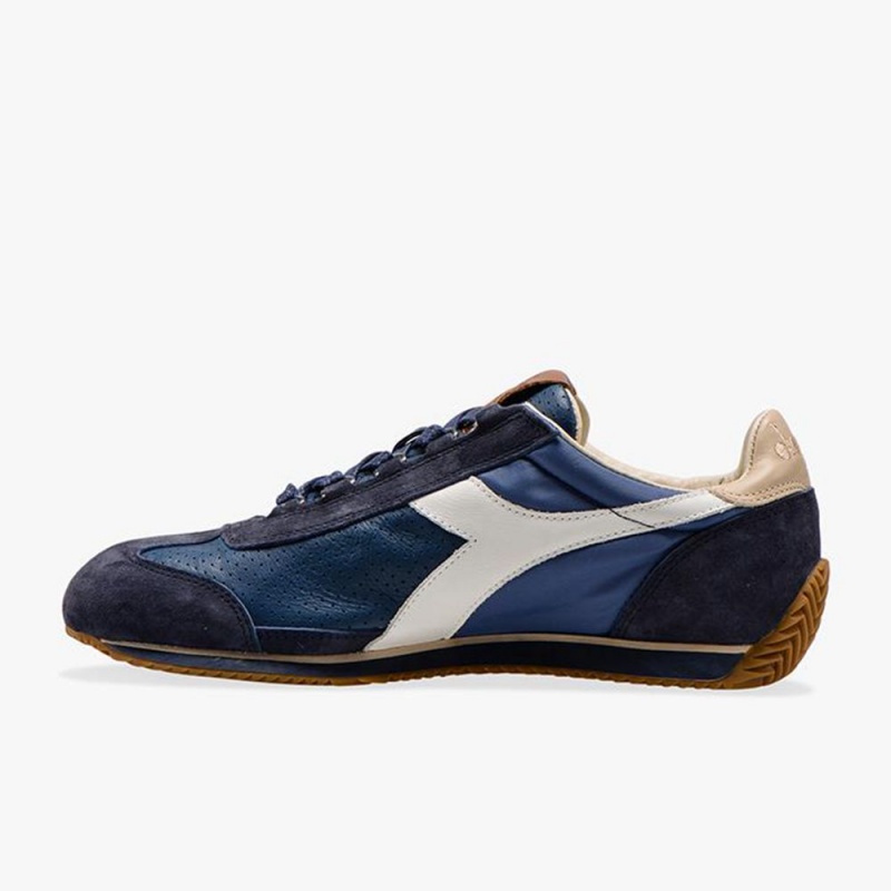 Zapatillas Bajas Diadora Equipe Hombre Azul Marino | EACZLTB-04