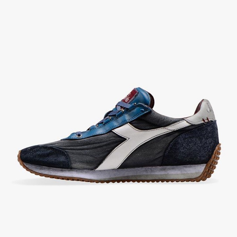 Zapatillas Bajas Diadora Equipe Hombre Azul Marino | WMTJFYZ-53