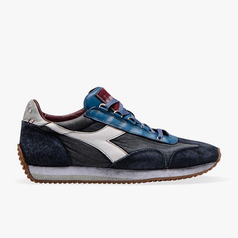 Zapatillas Bajas Diadora Equipe Hombre Azul Marino | WMTJFYZ-53