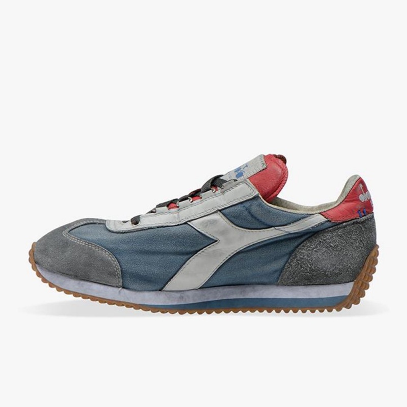 Zapatillas Bajas Diadora Equipe Hombre Azules | MCNJHIQ-65