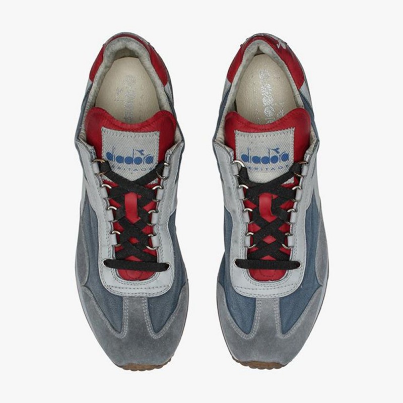 Zapatillas Bajas Diadora Equipe Hombre Azules | MCNJHIQ-65