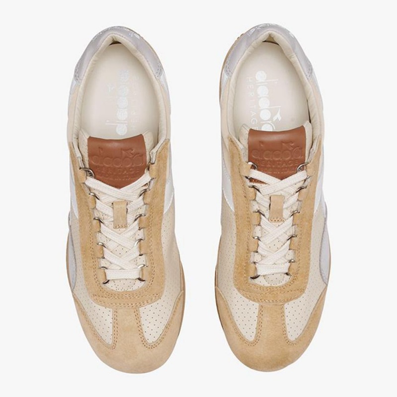 Zapatillas Bajas Diadora Equipe Hombre Beige | NAIJRCY-91