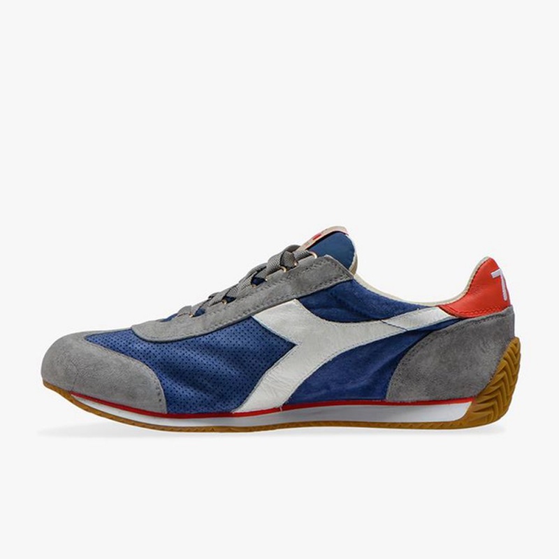 Zapatillas Bajas Diadora Equipe Hombre Gris | RXGYBJD-02