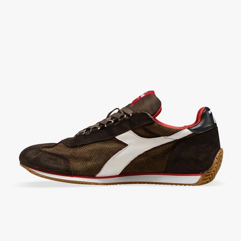 Zapatillas Bajas Diadora Equipe Hombre Marrones | MFJUESW-06