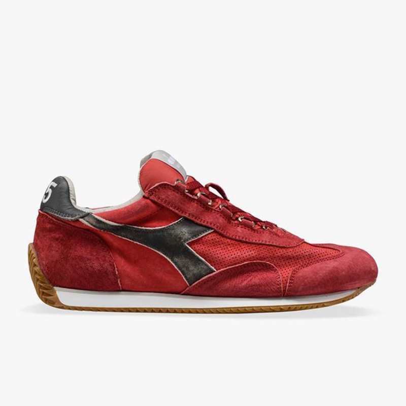 Zapatillas Bajas Diadora Equipe Hombre Rojas | TFGURLH-62