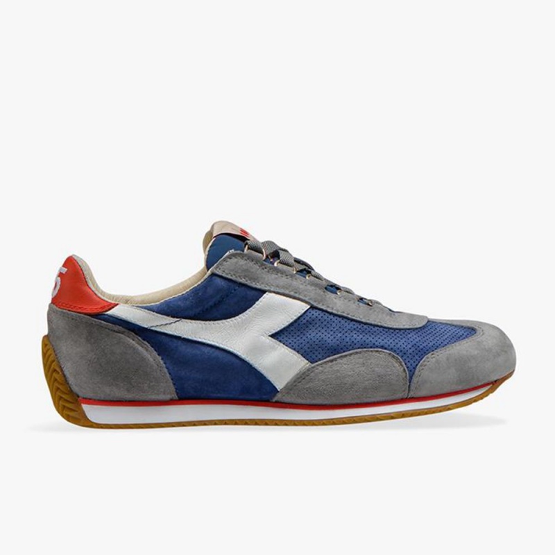 Zapatillas Bajas Diadora Equipe Mujer Azules | QNFZBLJ-80