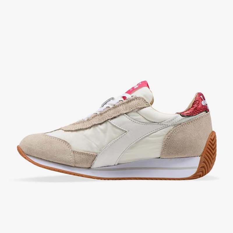 Zapatillas Bajas Diadora Equipe Mujer Beige | MZNQJOR-03