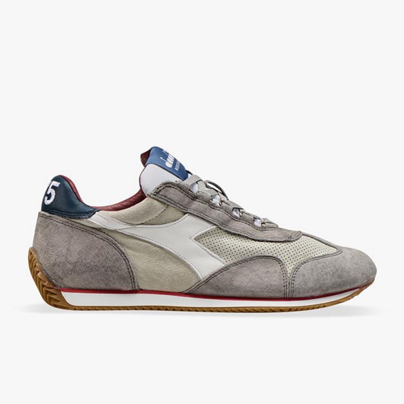 Zapatillas Bajas Diadora Equipe Mujer Gris | XRYKWEI-85