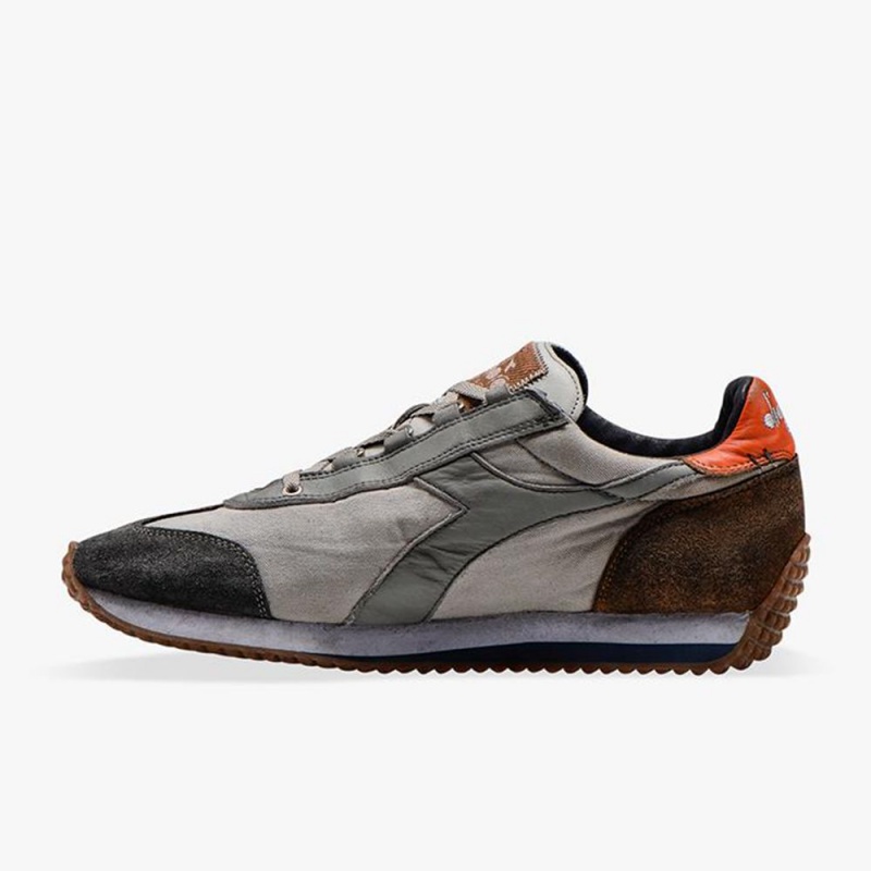 Zapatillas Bajas Diadora Equipe Mujer Gris | YHPLFWR-96