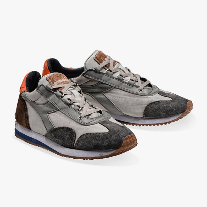 Zapatillas Bajas Diadora Equipe Mujer Gris | YHPLFWR-96