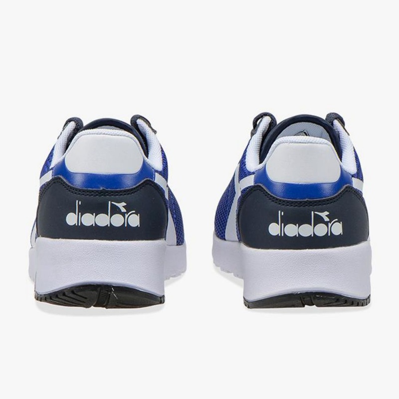 Zapatillas Bajas Diadora Evo Run Niños Azules | OTHYSXD-02