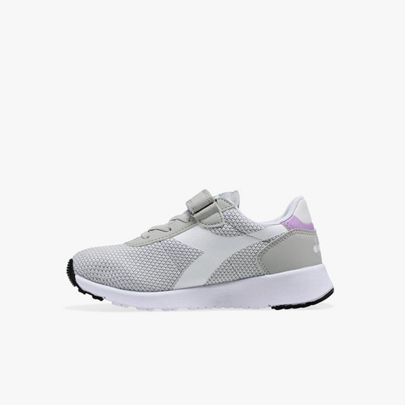 Zapatillas Bajas Diadora Evo Run Niños Gris | YIXPNBJ-45