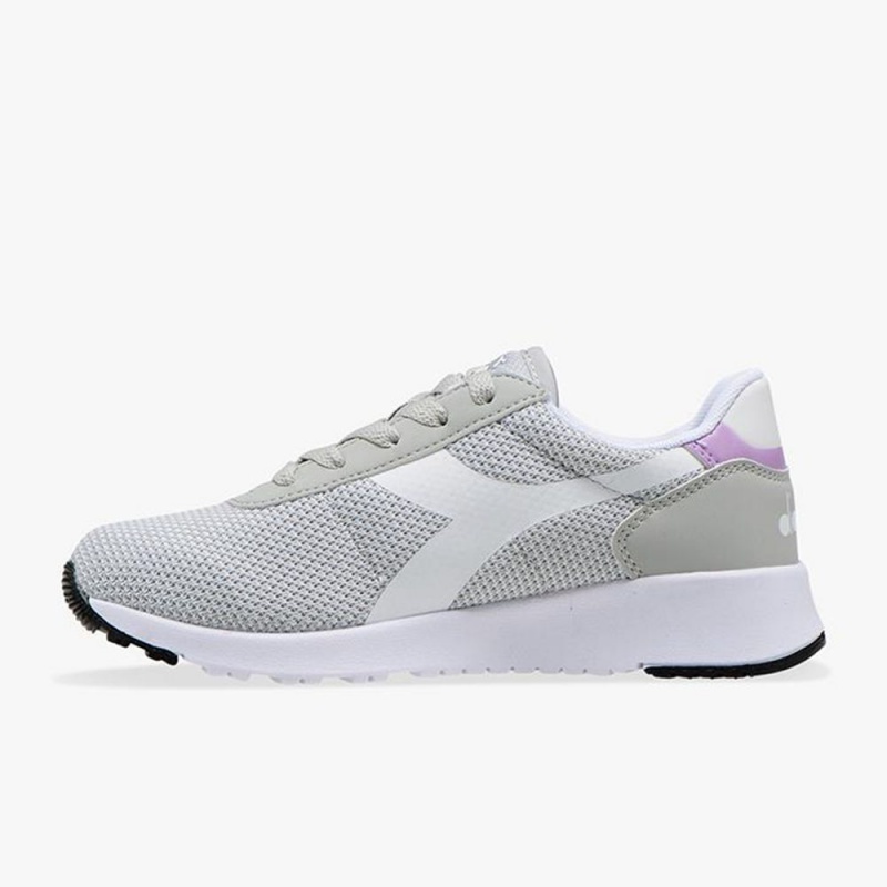 Zapatillas Bajas Diadora Evo Run Niños Gris | PDCIAEB-45