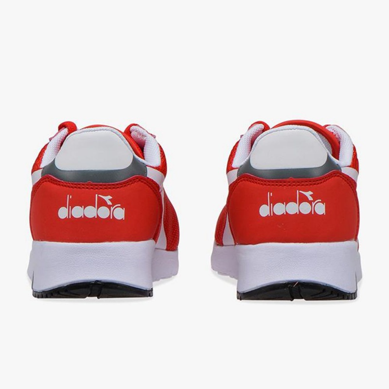 Zapatillas Bajas Diadora Evo Run Niños Rojas | EGPVHBI-32