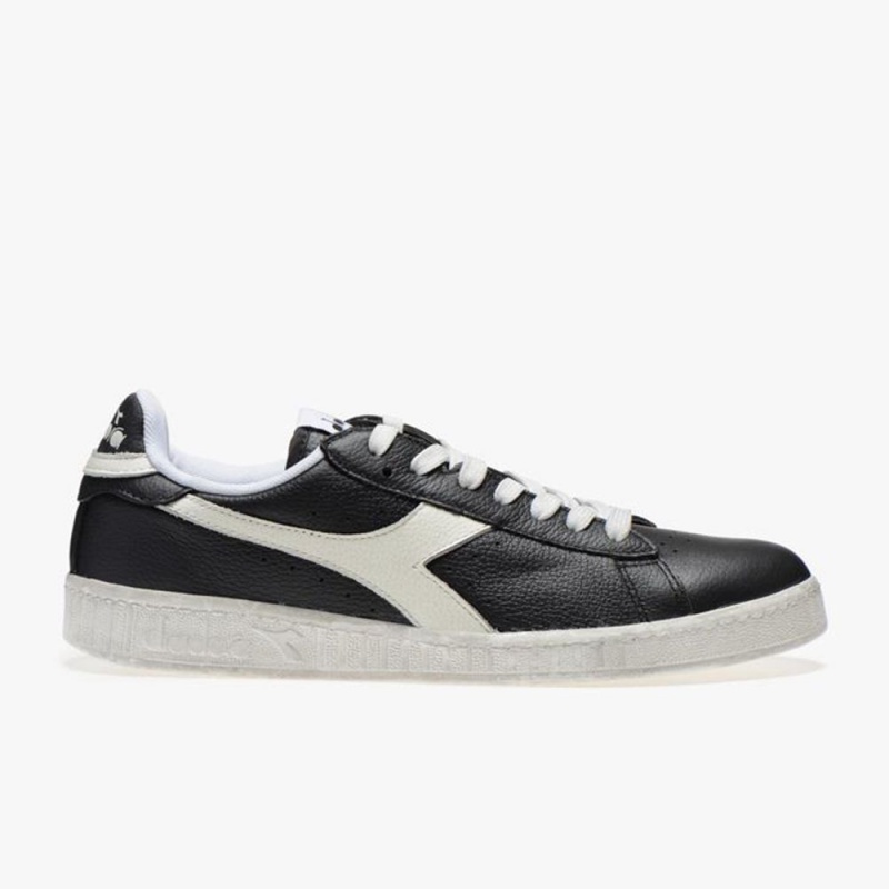 Zapatillas Bajas Diadora Game Hombre Negras | RNGWJAT-47